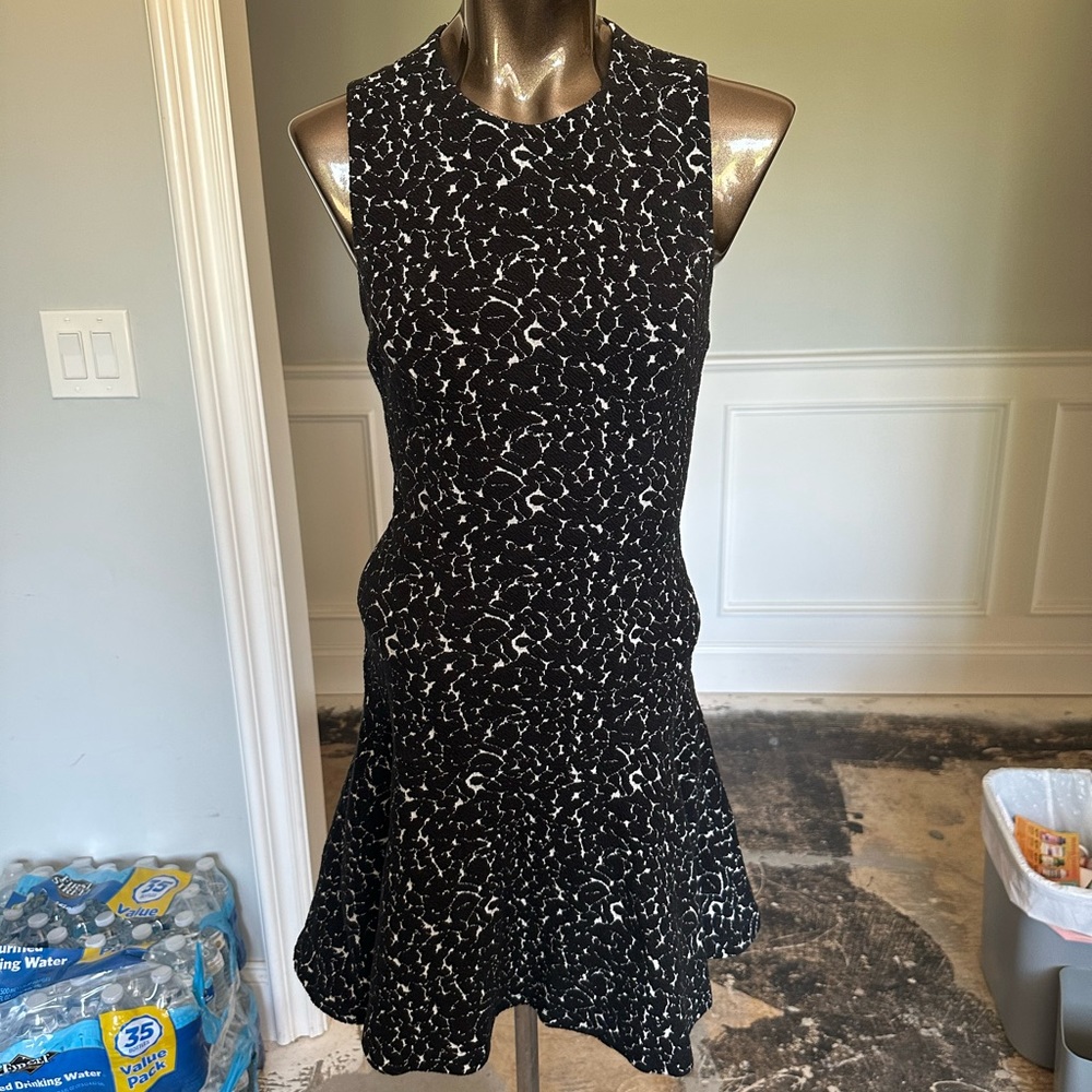 Black and white dress